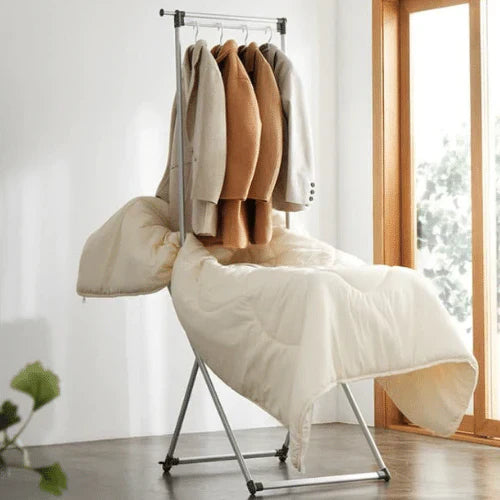 Compact Multifunctional Drying Rack – Stainless Steel