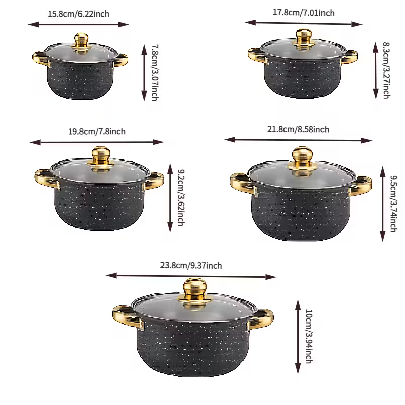 ChefMaster 16 – Professional Cookware Set