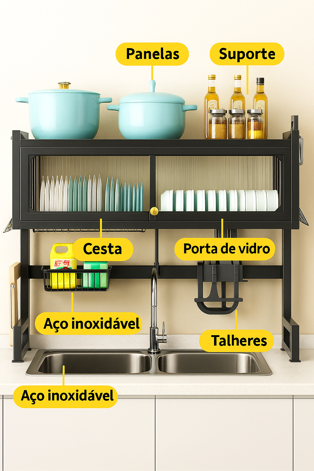 Escorredor Pro Five – SUA CASA MERECE