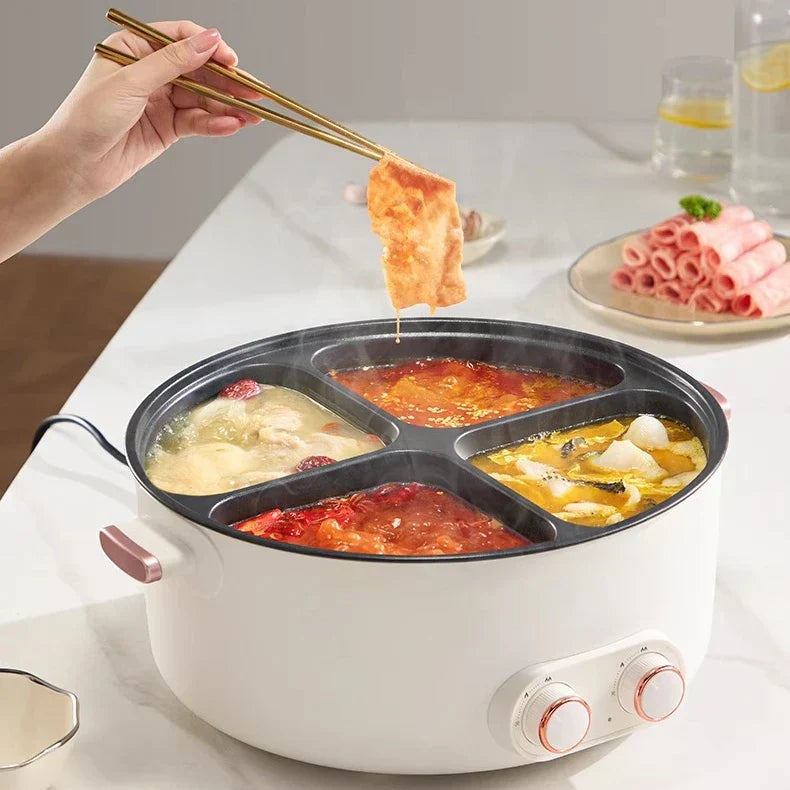 4-in-1 Multifunctional Pan – MORE PRACTICALITY IN THE KITCHEN WITH 6L